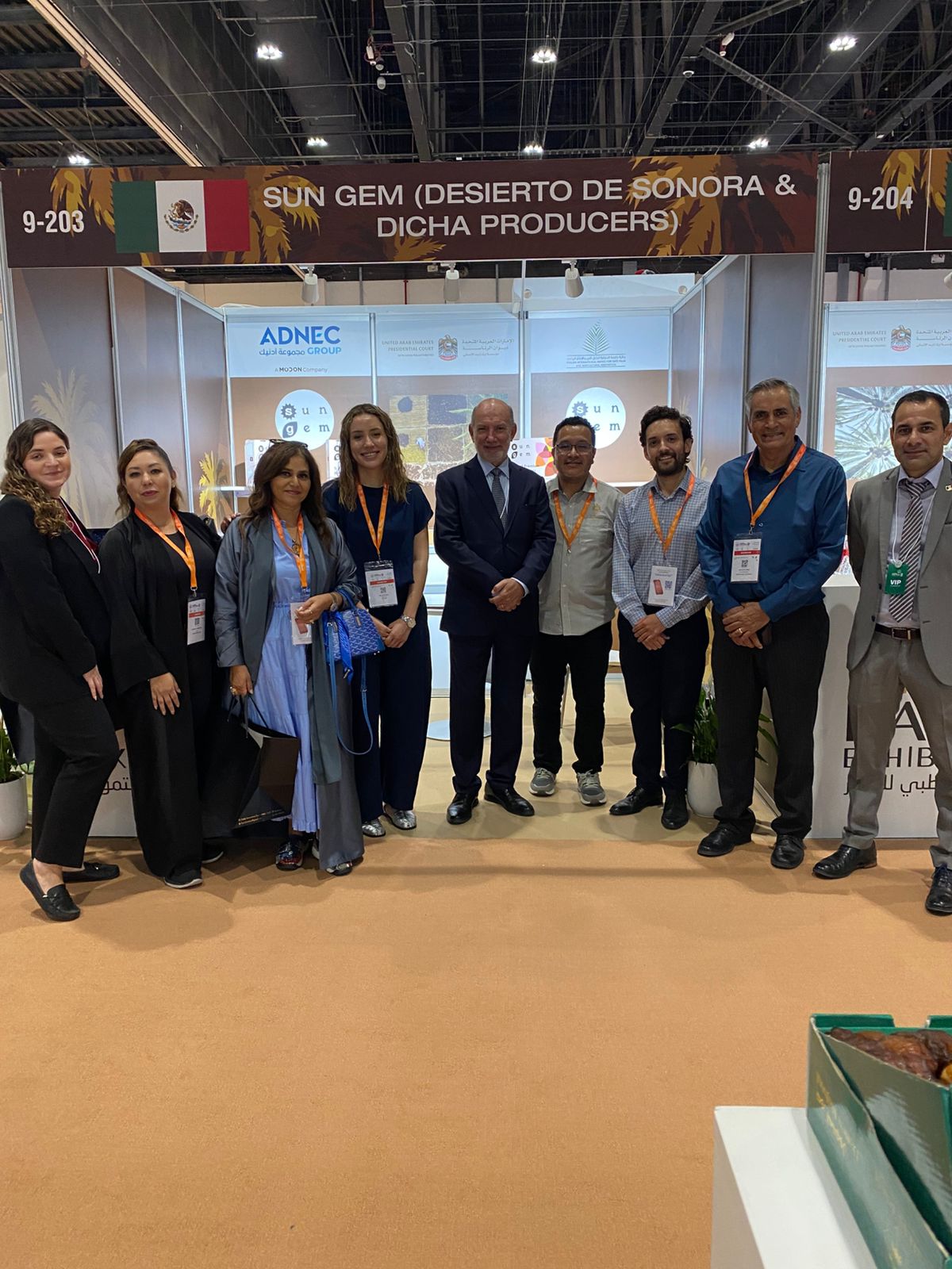 Participación en Date Palm Exhibition Abu Dhabi 2025